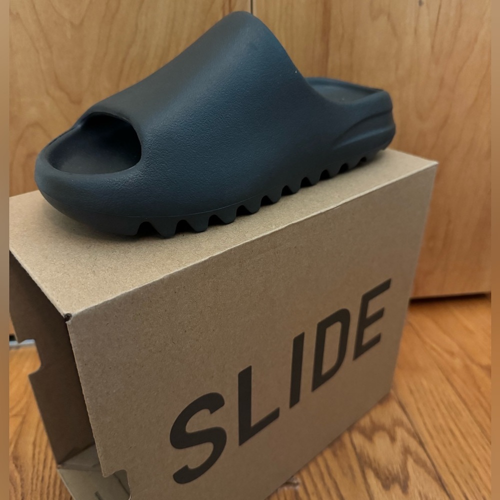 Adidas Black Sandals Modern Minimalist Design